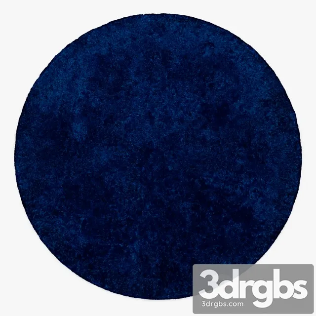 Round carpet morel 5 3D Model Download