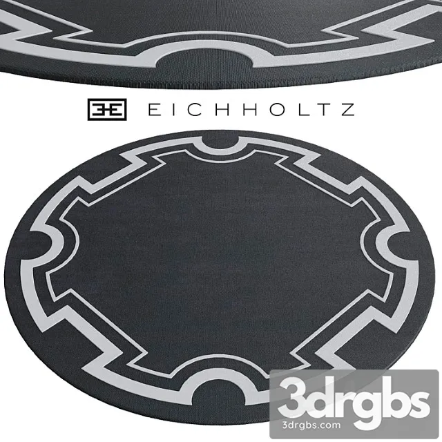 Round carpets eichholtz 3D Model Download
