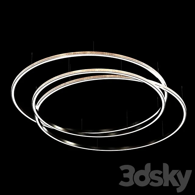 Round Chandelier 3DModel Round Chandelier 3DModel