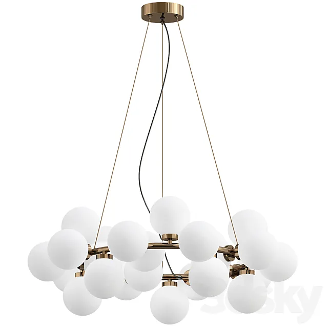 Round Glass LED 3D Model