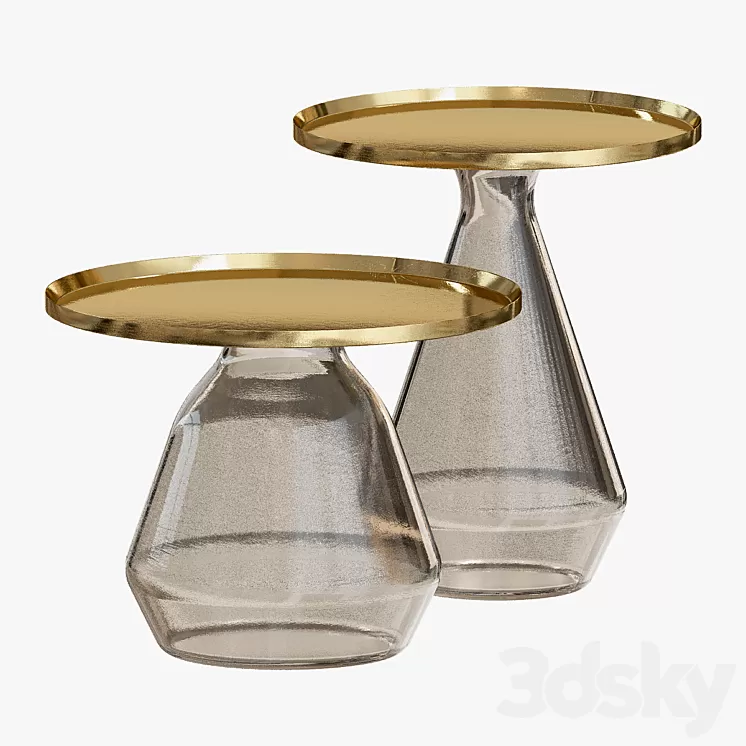 round glass side table 3D Model Free Download round glass side table 3D Model Free Download