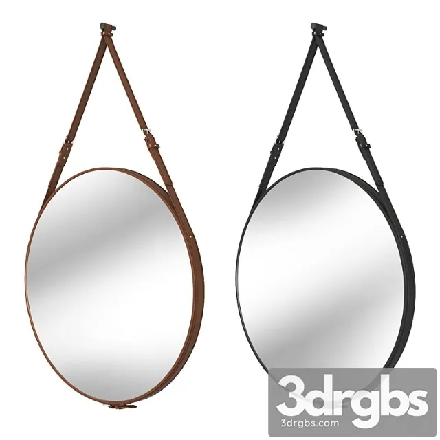 Round mirror 3D Model Download