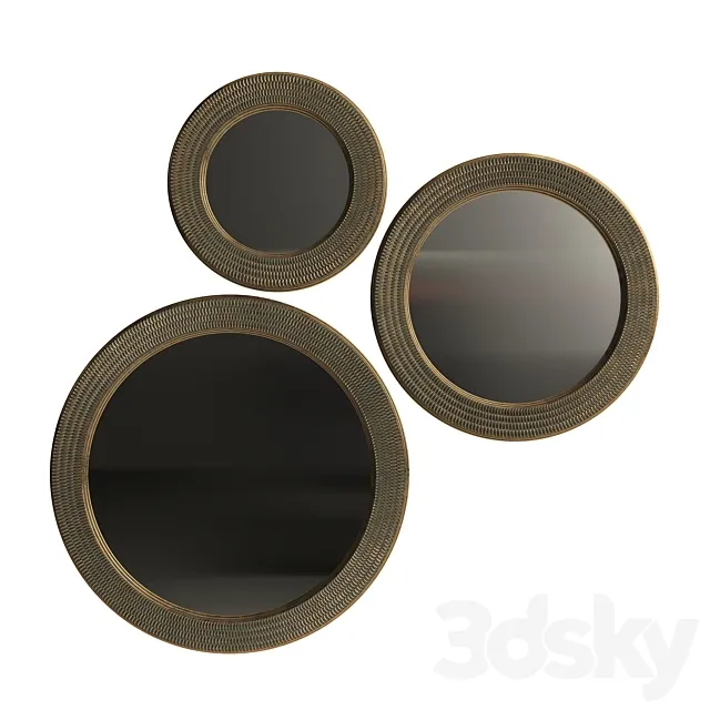Round mirror 3DModel