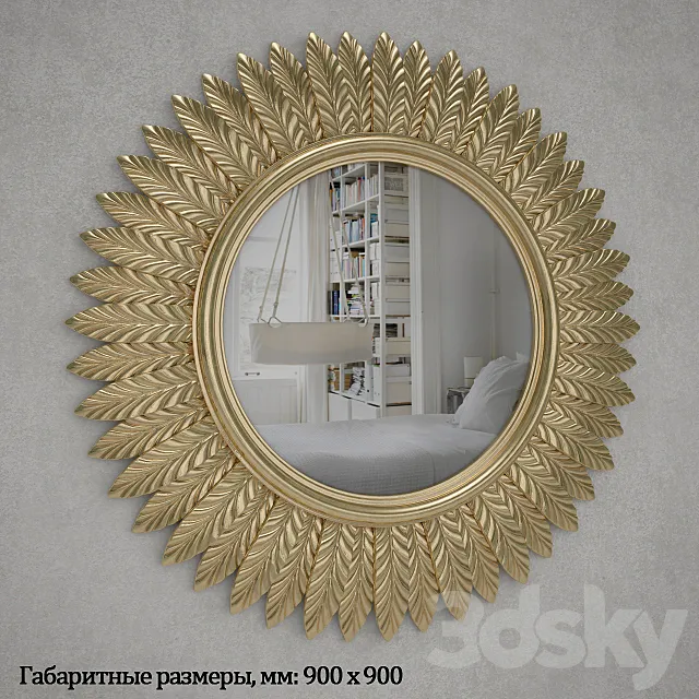 Round Mirror 3DModel