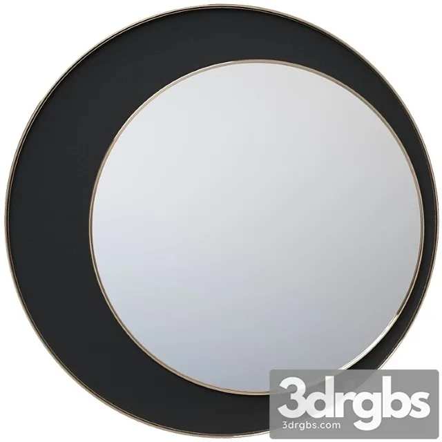 Round mirror with velor vigo laredoute 3D Model Download