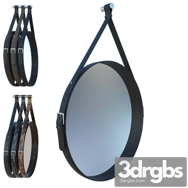 Round mirror_2 3D Model Download