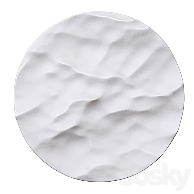 Round panel 2 3D Model