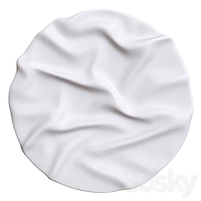 Round panel 3D Model Round panel 3D Model