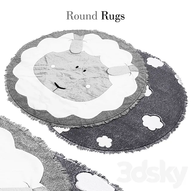 round rug 15 3DModel round rug 15 3DModel