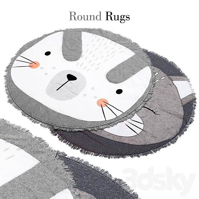 round rug 17 3DModel round rug 17 3DModel