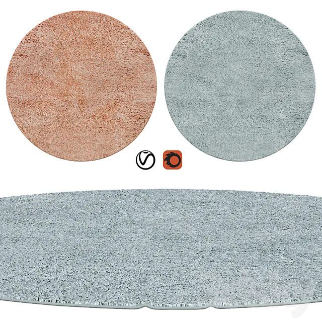 round rugs | 04 3DModel round rugs | 04 3DModel