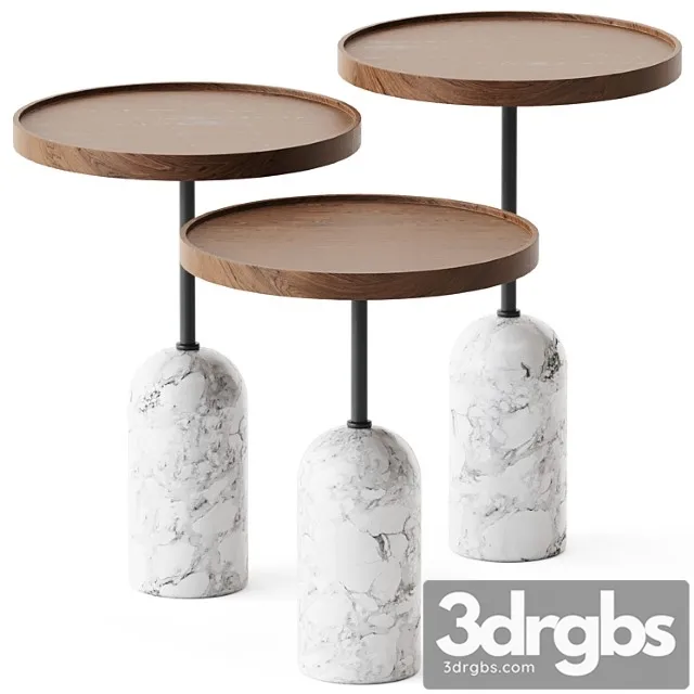 Round side tables ekero by porada Round side tables ekero by porada