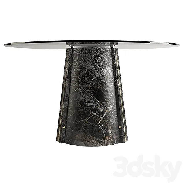 Round Table by LITHOS 3D Model