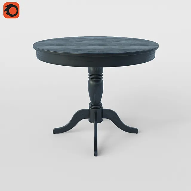 Round table Flamingo 3D Model