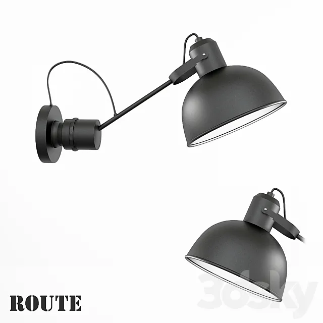 Route 3D Model Route 3D Model