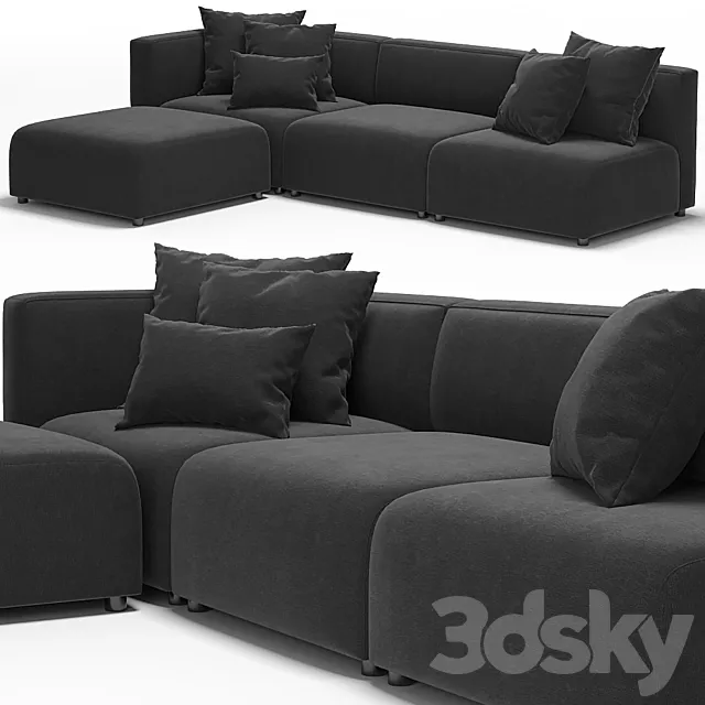 Roveconcepts Arya Modular Sofa 3D Model