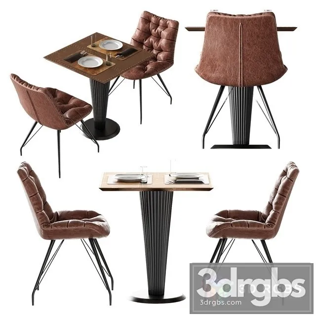 Rowan Brown Richmond Chair 3D Model Download Rowan Brown Richmond Chair 3D Model Download