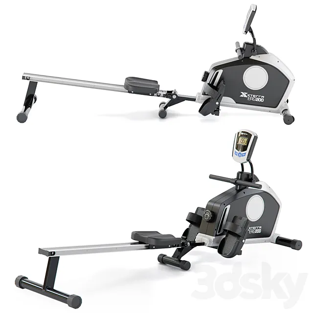 Rowing machine Xterra ERG 200 3D Model