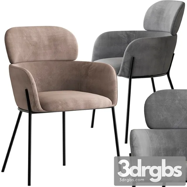 Rowland & archibald warrence dining chair 2 3D Model Download Rowland & archibald warrence dining chair 2 3D Model Download