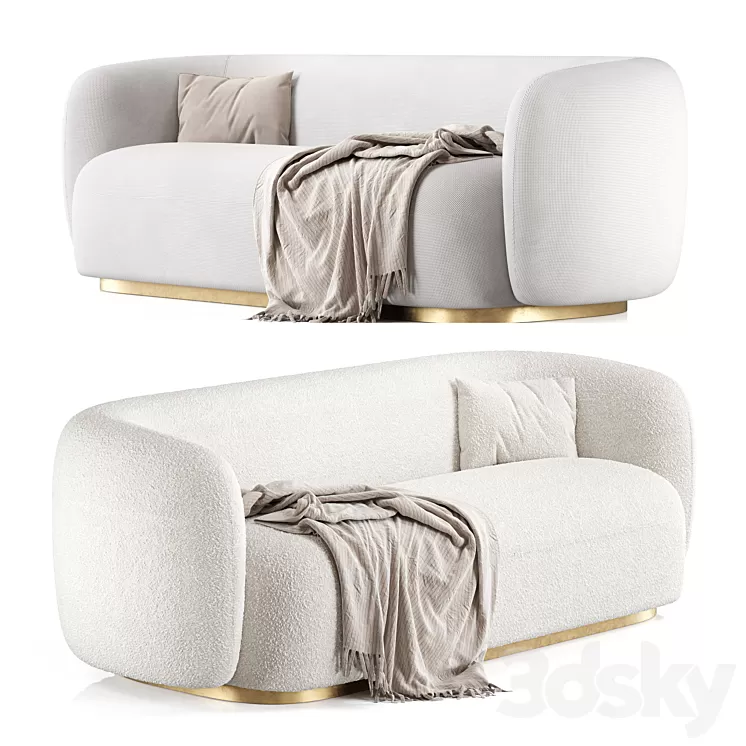 Roxy Sofa By Eichholtz 3D Model Free Download