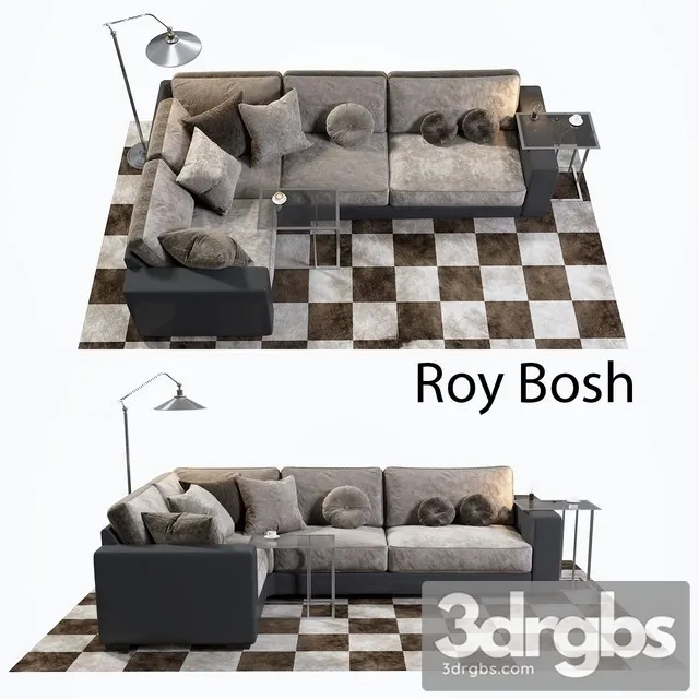 Roy Bosh Decadence Sofa 3D Model Download
