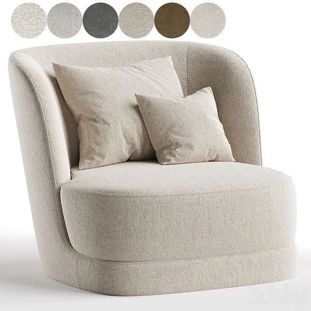 Royal armchair 3D Model Royal armchair 3D Model