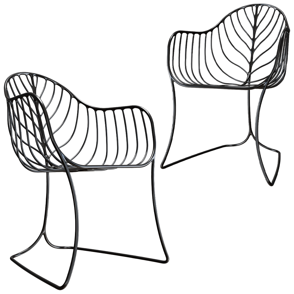 Royal Botania – Chair FOL55 3D Model Royal Botania – Chair FOL55 3D Model