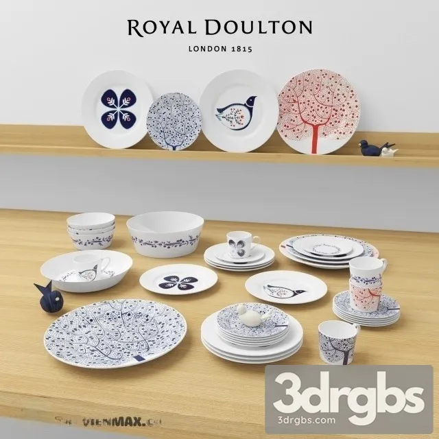 Royal Doulton 3D Model Download
