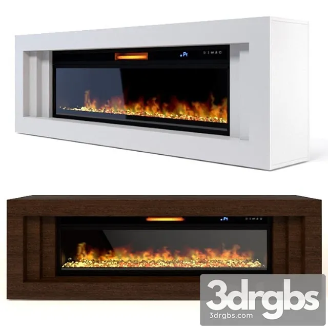 Royal flame vision 60 led fireplace 3D Model Download