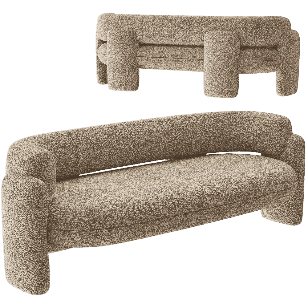 Royal stranger – Sofa Embrace 3D Model