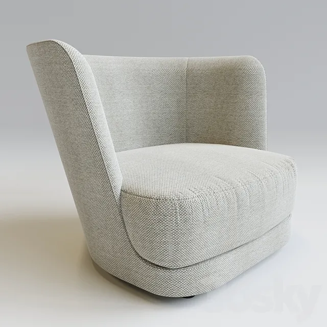 Royale Armchair CasaMilano 3D Model