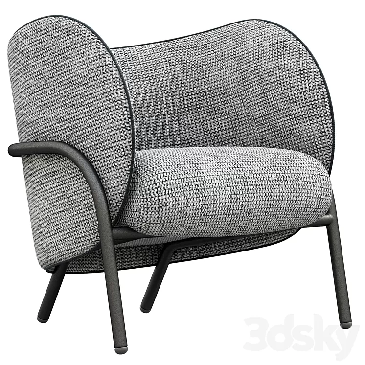 ROYCE ARMCHAIR 3D Model ROYCE ARMCHAIR 3D Model