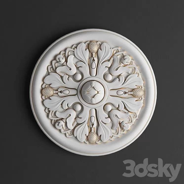 Rozetka_R2 3D Model Rozetka_R2 3D Model