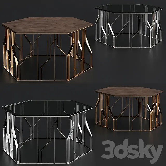 Rse COFFEE TABLE 3D Model Rse COFFEE TABLE 3D Model