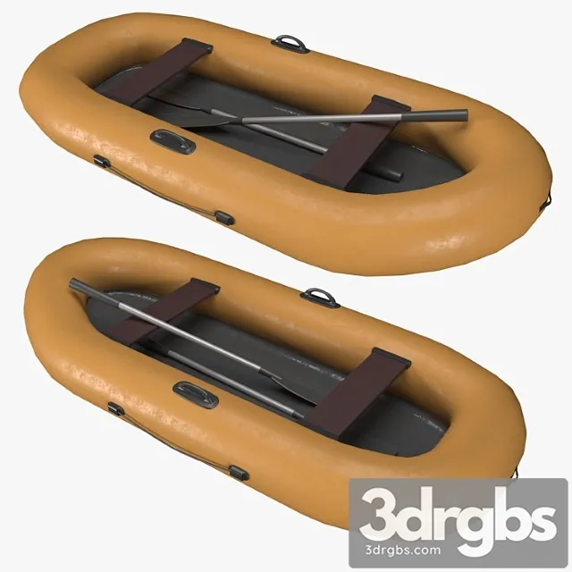 Rubber boat 3D Model Download