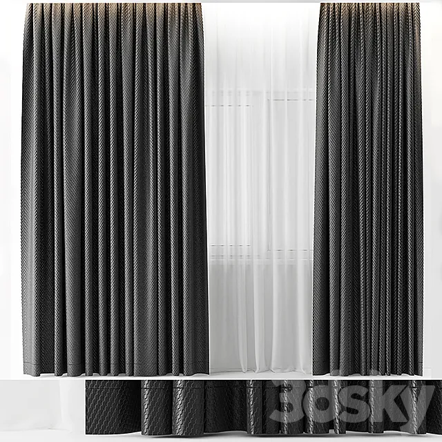 rubber curtains 3DModel