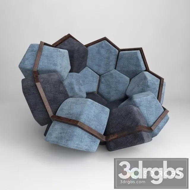 Rubik Chair 3D Model Download Rubik Chair 3D Model Download