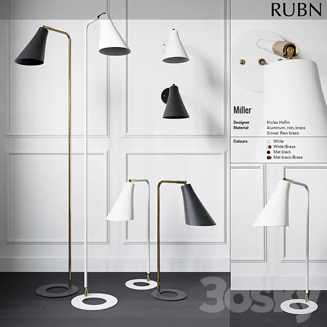 Rubn – Miller 3DModel Rubn – Miller 3DModel