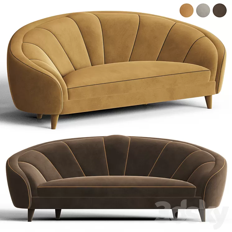Ruby Sofa Muranti Furniture 3D Model Ruby Sofa Muranti Furniture 3D Model