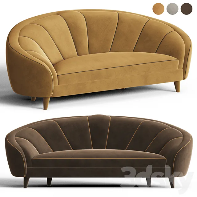 Ruby Sofa Muranti Furniture 3DModel Ruby Sofa Muranti Furniture 3DModel