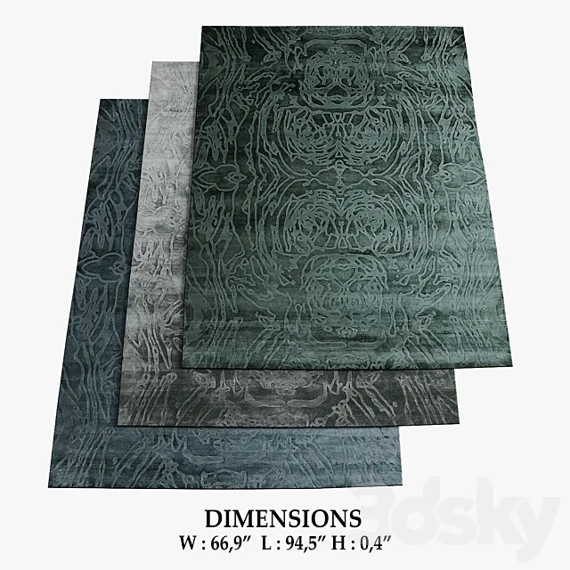 Rudis Rugs_235 3D Model Rudis Rugs_235 3D Model