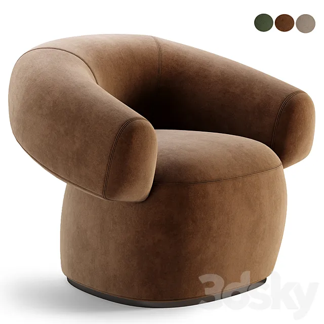 RUFF Armchair 3D Model