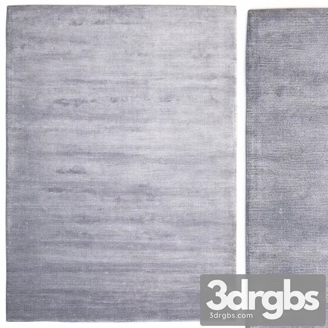 Rug Calvin Klein Home Lunar Mercury Rug 3D Model Download