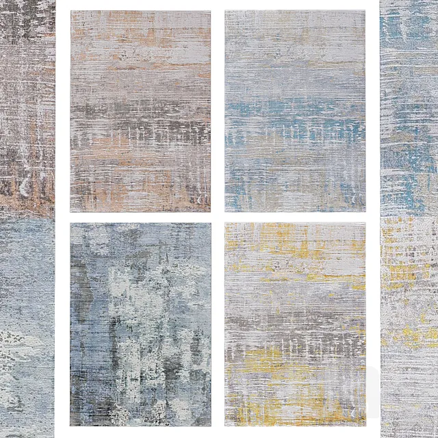 Rug collection | No. 015 3DModel Rug collection | No. 015 3DModel