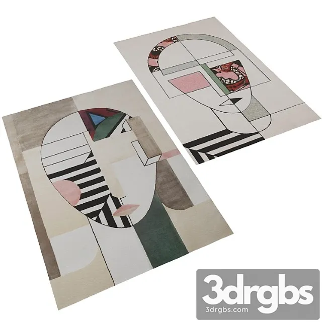 Rug Society Mira Oscar 3D Model Download