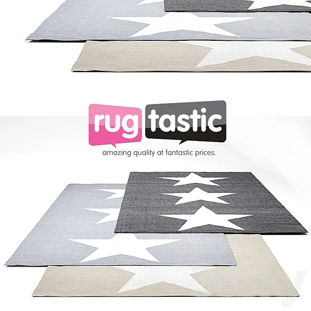 Rug Tastic Rug Set 1 3D Model Rug Tastic Rug Set 1 3D Model