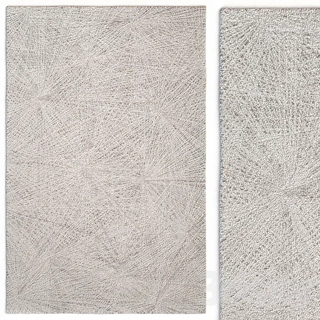 Rug The Rug Republic Barret Ivory Rug 3DModel Rug The Rug Republic Barret Ivory Rug 3DModel