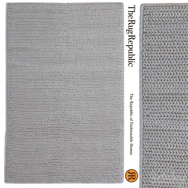 Rug The Rug Republic Europa Natural Rug 3D Model Rug The Rug Republic Europa Natural Rug 3D Model