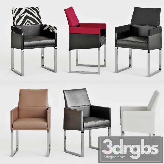 Rugiano Akita Chic 6 Colors 3D Model Download