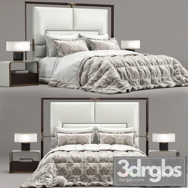 Rugiano Bed 3D Model Download Rugiano Bed 3D Model Download